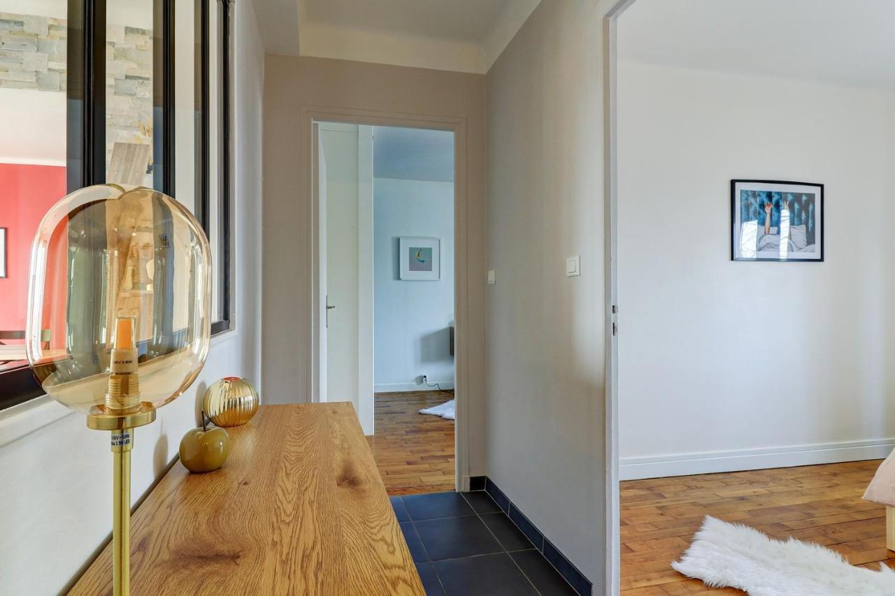 Ferienwohnung Le Contemporain ~ Balcon ~ Parking Dijon Exterior foto