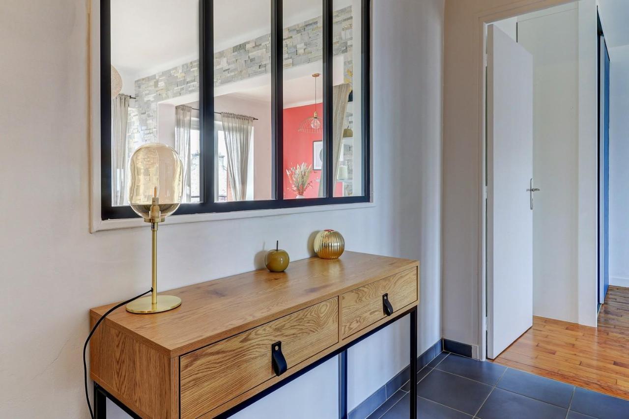 Ferienwohnung Le Contemporain ~ Balcon ~ Parking Dijon Exterior foto