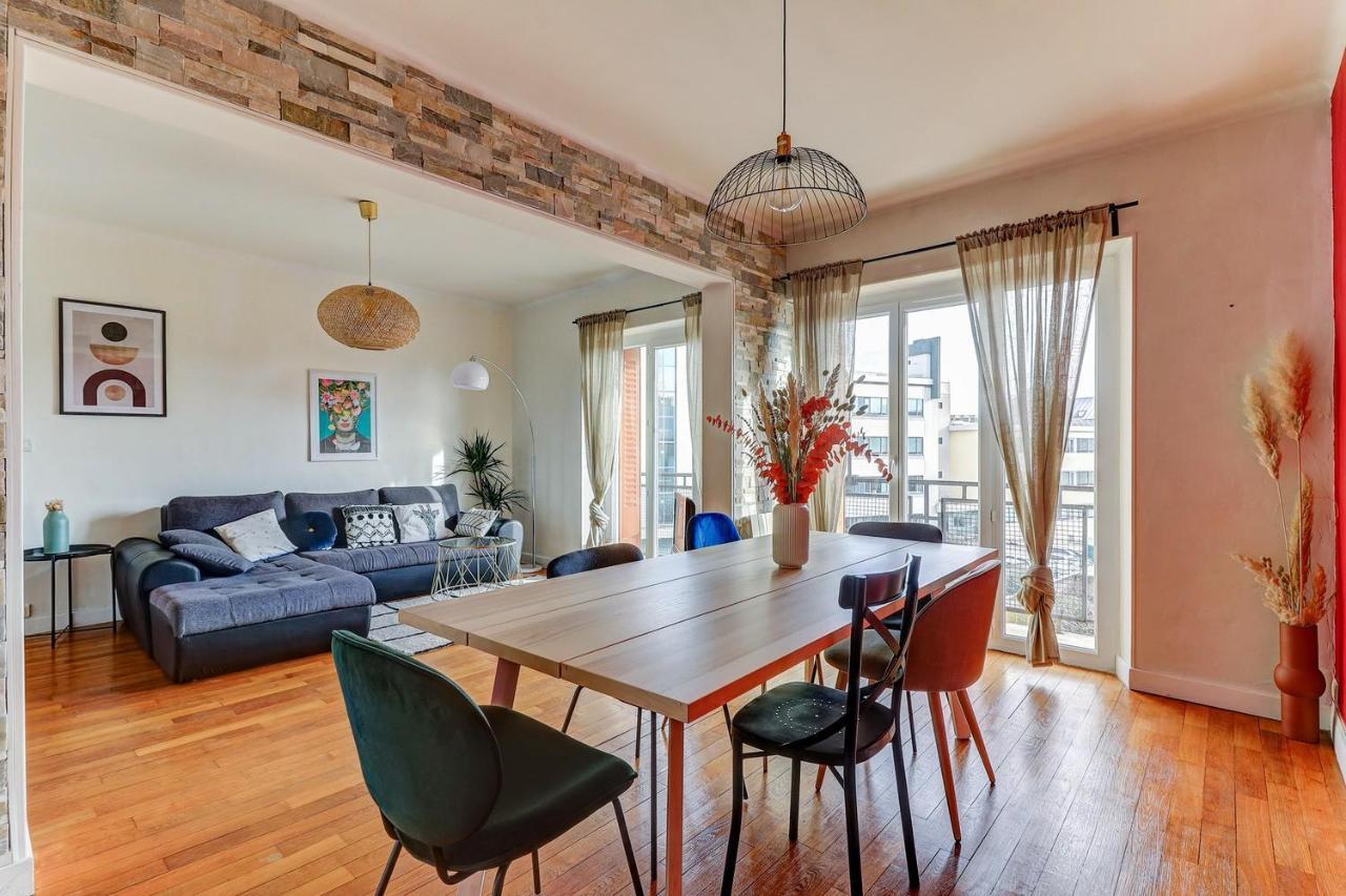 Ferienwohnung Le Contemporain ~ Balcon ~ Parking Dijon Exterior foto