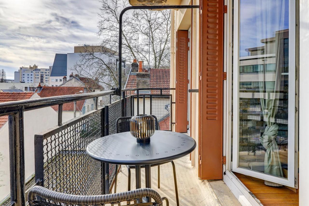 Ferienwohnung Le Contemporain ~ Balcon ~ Parking Dijon Exterior foto