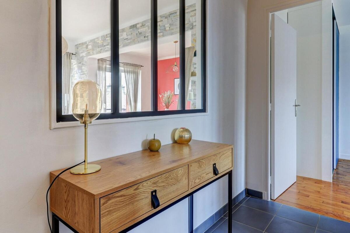 Ferienwohnung Le Contemporain ~ Balcon ~ Parking Dijon Exterior foto